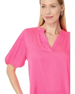 1/4 Puff Sleeve Blouse