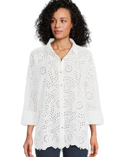3/4 Sleeve Easy Lace Shirt