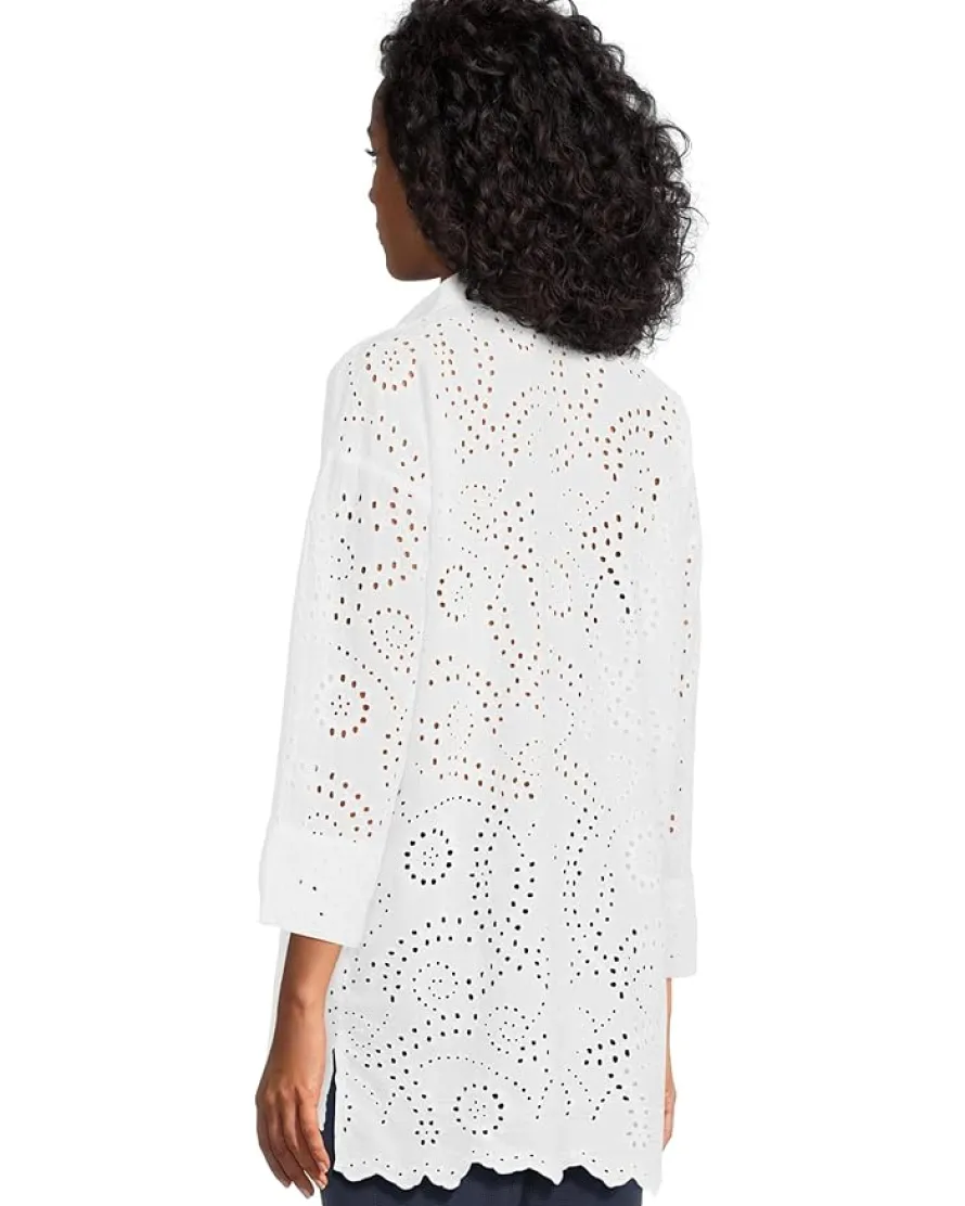 3/4 Sleeve Easy Lace Shirt