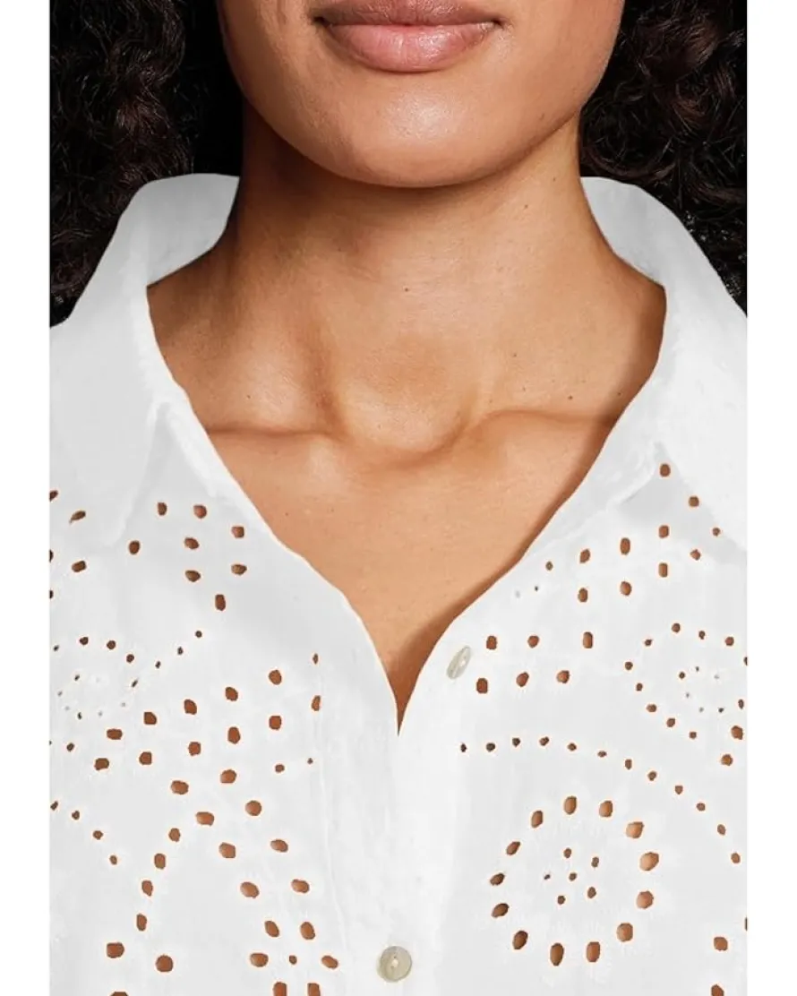 3/4 Sleeve Easy Lace Shirt