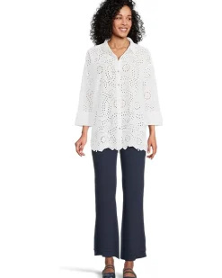 3/4 Sleeve Easy Lace Shirt