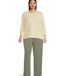 3/4 Sleeve Hi-Lo Tunic with Side Slits