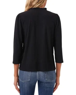 3/4 Sleeve Knit Top w/ Bow