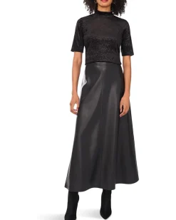 3/4 Sleeve Mockneck Top