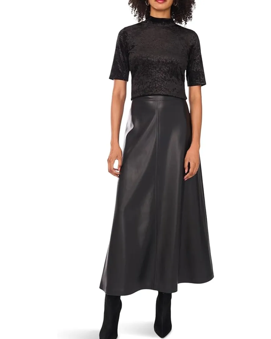 3/4 Sleeve Mockneck Top