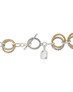 18" Smooth Twist Links Necklace