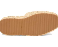 Aaron Platform Raffia Mule