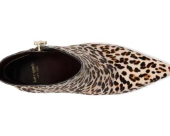 Adele Downtown Leopard Haircalf Bootie