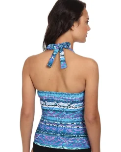 Adia Halter Tankini w/ Beads