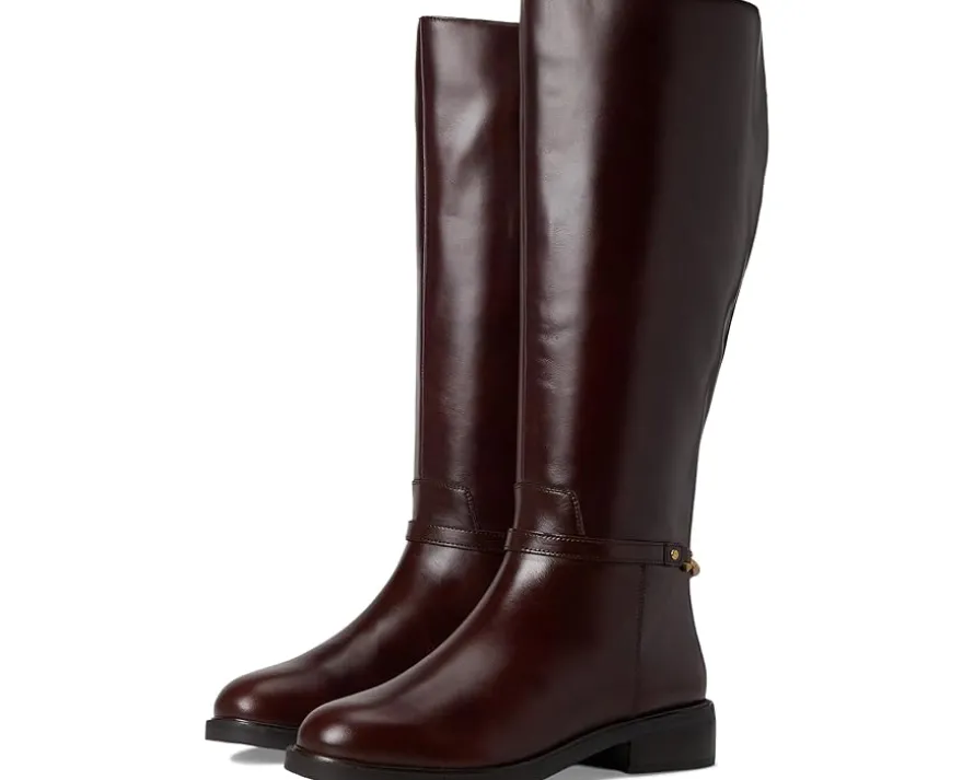 Adria Ankle Link Wide Calf Knee High Riding Boot