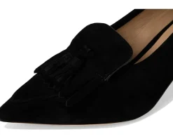 Adrienne Suede Kiltie Pumps