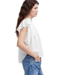 Alana Top In Cotton Viscose Voile