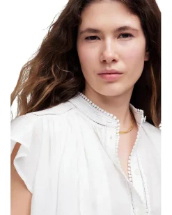 Alana Top In Cotton Viscose Voile