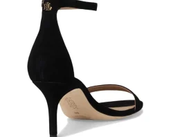 Allie Mid-Heel Suede Sandals