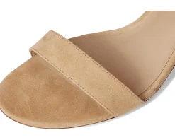 Allie Mid-Heel Suede Sandals