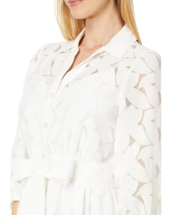 Amrita 3/4 Sleeve Shirtdress