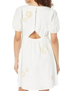 Annamarie Embroidered Mini Dress