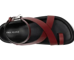 Anya Criss-cross Footbed Sandals