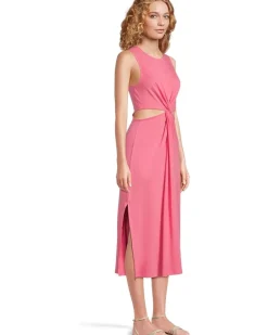 Around The World Front Twist Dress