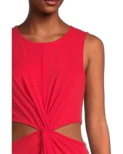 Around The World Front Twist Dress