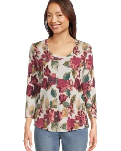 Ashby Isles Jeweled Blooms Tee