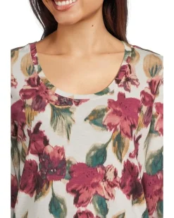 Ashby Isles Jeweled Blooms Tee