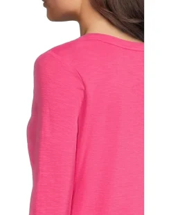 Ashby Isles Rib 3/4 Sleeve Scoop