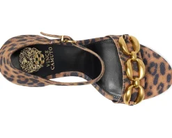 Aurelia Chain Link High Heel Sandals