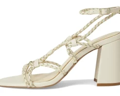 Azimma Braided Block Heel Sandals