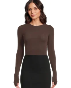 Ballet Long Sleeve Bodysuit w/ Thumbholes