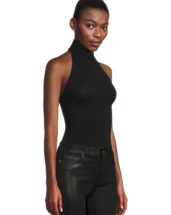 Ballet Turtle Neck Halter Bodysuit