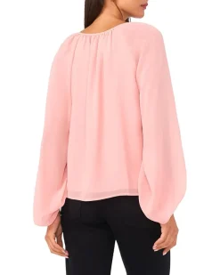 Ballon Sleeve Blouse