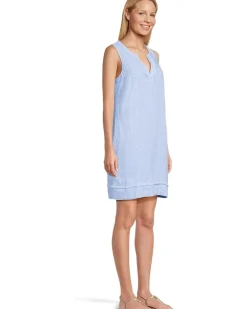 Bay Breeze Sleeveless Shift Dress