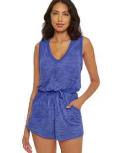 Beach Date Romper with pockets cover-up