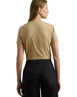 Beaded-logo Cotton Jersey Tee