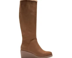 2BINOCULAR Tall Wedge Boot