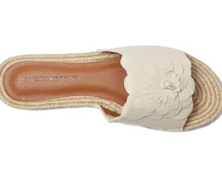 Biricha Floral Flat Sandals