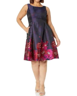 Border Jacquard Dress