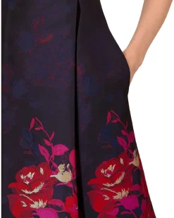 Border Jacquard Dress