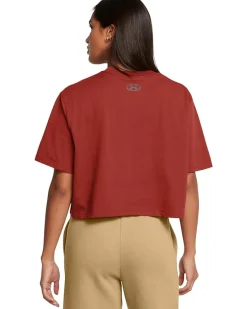 Boxy Crop Logo Short Sleeve T Shirt