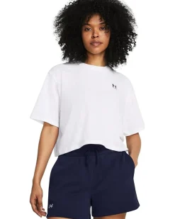 Boxy Crop Logo Short Sleeve T Shirt