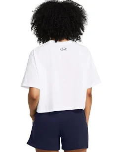 Boxy Crop Logo Short Sleeve T Shirt