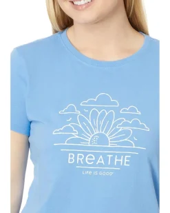 Breathe Sunflower Sunrise Short Sleeve Crusher™ Tee