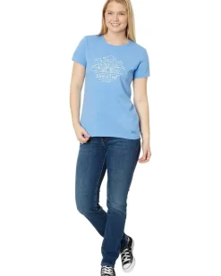 Breathe Sunflower Sunrise Short Sleeve Crusher™ Tee