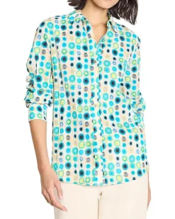 Bright Spot Cotton Crinkle Shirt
