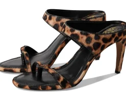 Brisa Toe Loop High Heel Mule Sandals