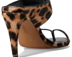 Brisa Toe Loop High Heel Mule Sandals