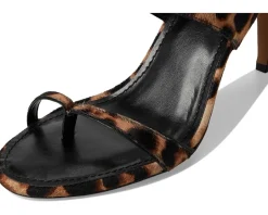 Brisa Toe Loop High Heel Mule Sandals