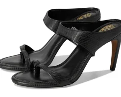 Brisa Toe Loop High Heel Mule Sandals