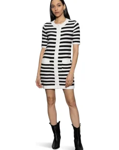 Button Front Knitted Dress